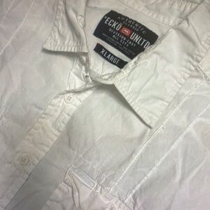 Ecko Unlimited Cream Button Down Shirt